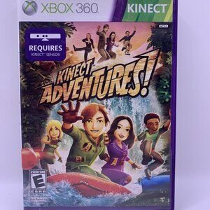 Kinect Adventures Xbox 360 Game Complete Case Manual